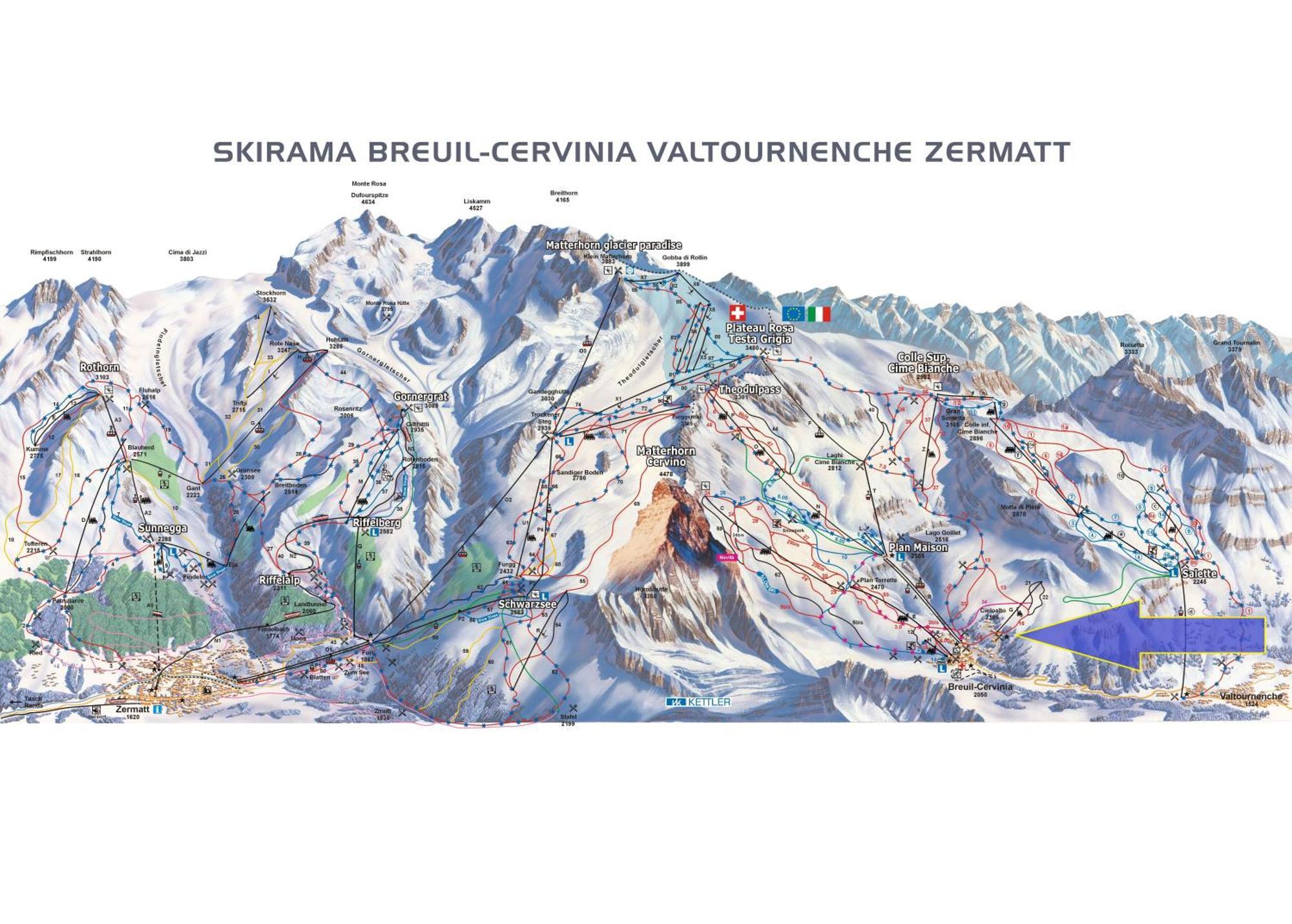 Fagus Cervinia Apartment Vda Vacanze In Vetta Cir 0206 Breuil-Cervinia Eksteriør billede